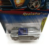 Hot Wheels 2005 First Editions, Ford Shelby Cobra Concept 1/20 #001, Silver, NEW