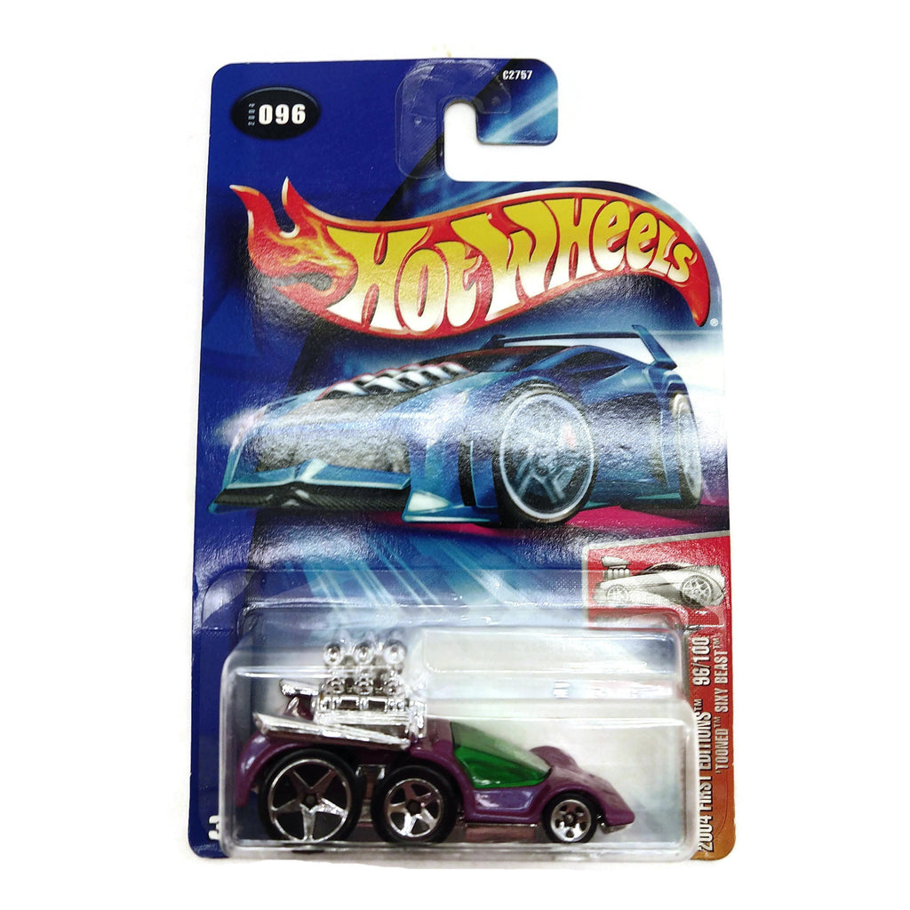 Hot Wheels 2004 First Editions 96/100 Tooned Sixy Beast #096, Purple, NEW