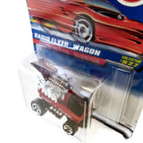 Hot Wheels Radio Flyer Wagon, #827, Red, Mattel Wheels, NEW