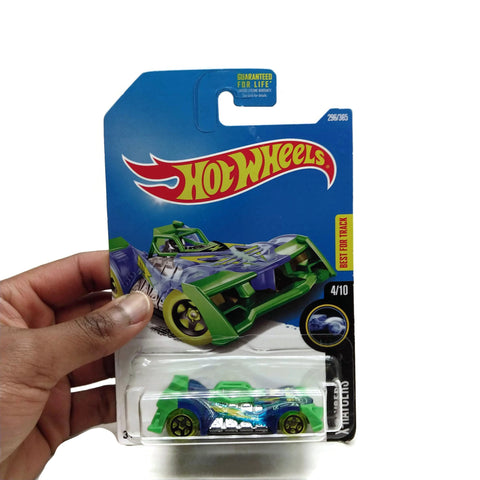 Hot Wheels X-Raycers, 4/10 Voltage Spike, Green, NEW