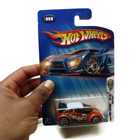 Hot Wheels 2004 First Editions 88/100 Super Gnat #088, Orange, NEW