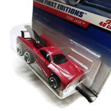 Hot Wheels 1998 First Editions Tom Jam #25 of 40 Cars, Red, NEW