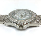 Unisex Silver Bracelet Jewelry Watch Wristwatch
