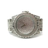 Unisex Silver Bracelet Jewelry Watch Wristwatch