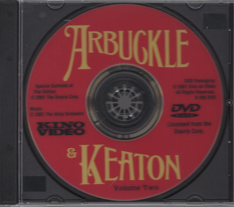 Arbuckle & Keaton: The Original Comique Paramount Shorts Vol. 2 DVD
