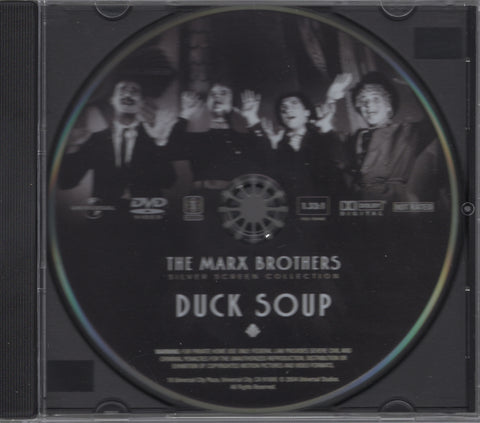 Duck Soup Disc The Marx Brothers Silver Screen Collection DVD