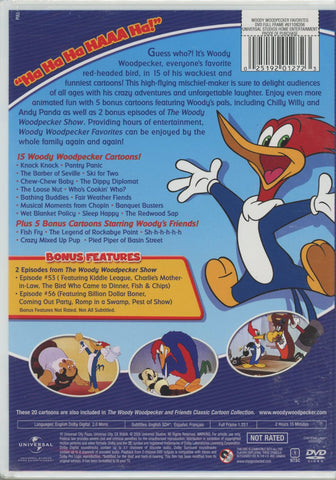 Woody Woodpecker Favorites DVD