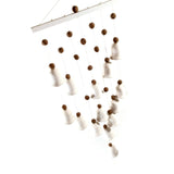Handmade Ceramic Wind Chimes Wind Bells Garden Chime Hanging Bell Deco Vintage