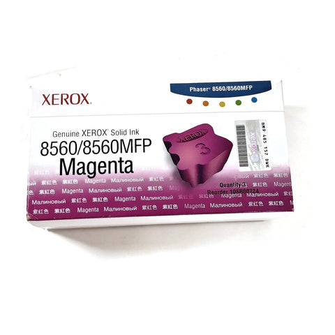 Genuine Xerox 108R00724 8560/8560MFP Magenta Solid Ink Sticks, Pack Of 3