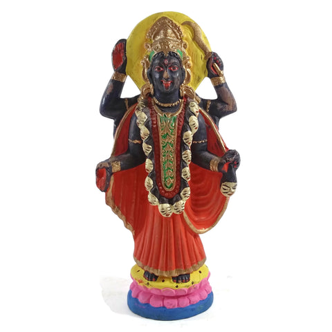 Dakshineshwar Kali India Goddess Murti Statue Handcrafted Ganges Ganga Clay