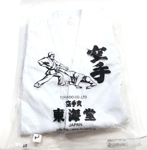 Karate Uniform Japanese Tokaido Heavyweight Size 6 NEW Embroidered in Red