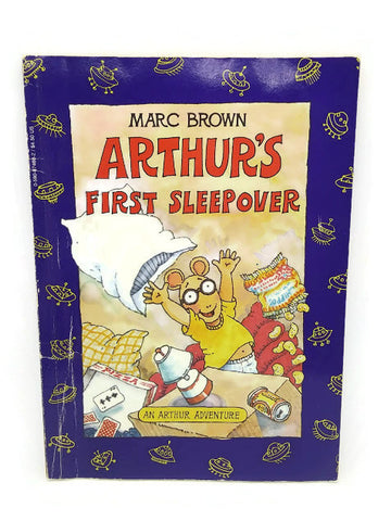 Arthur's First Sleepover (An Arthur Adventure) by Marc Brown | Paperback