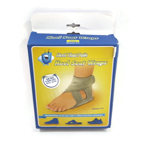 Heel Seat Wraps Heel that Pain Women's 1 Pair Size 5-6