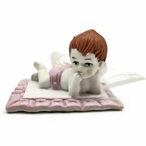 Vintage Precious Moments Figurine "Happy Christening Ashley Marls 3-21-1992"