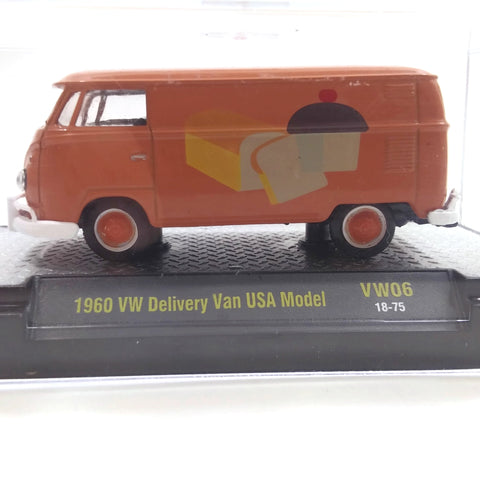 1960 WW Delivery Van USA Model Orange Volkswagen Collectible NEW