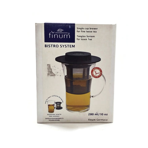 Finum Single Cup Brewer for Fine Loose Tea Bistro System NEW