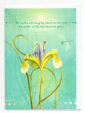 Lot of 3 Trader Joe's Thank You Greeting Cards Flowers Spring Time New