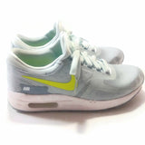 Kids NIKE Air Max Sport Sneakers Boys Girls Athletics Shoes Blue Volt Yellow 4.5