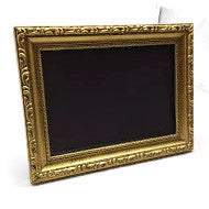 Vintage Antique Decorative Ornate Photo Picture Frame Goldtone 6.5x8.5 Home Déco