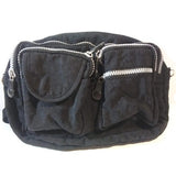 Waist Unisex Pouch Purse Shoulder Crossbody Bag Black