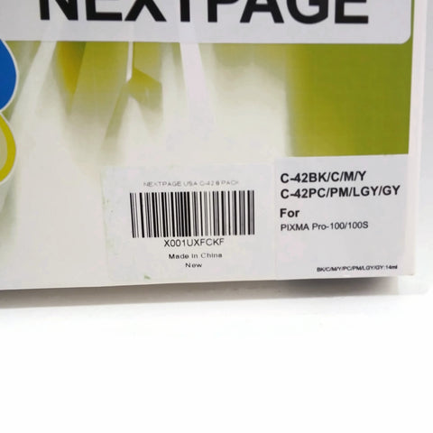 6 Pack Ink Cartridges for Pixma Pro-100/100S NEXTPAGE