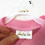 Baby Girl Sleepwear, 6/9 Months, One Piece, Sweet & Soft, Pink-   New