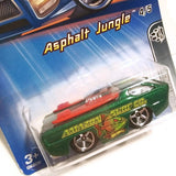 Hot wheels : 2006 First Edition : Asphalt Jungle - 4 Of 5. Green