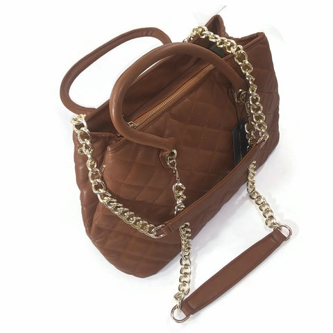 Women's Fashion Tote Shoulder Bag Purse Wallet HandBag Brown
