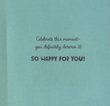 Graduation Greeting Card Balloons With Envelop