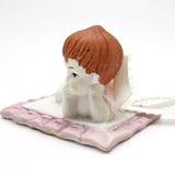 Vintage Precious Moments Figurine "Happy Christening Ashley Marls 3-21-1992"