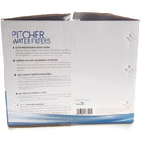 Ledoux Pitcher Water Purification Filter 5 Layer of Mineral Stones BPA Free 4Gal