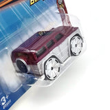 Hot Wheels 2005 First Editions, Mercedes-Benz G500, Blings 4/10 #034, Gray/Purpl