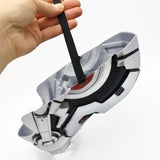 Super Hero Mask, Gray/Red/Black