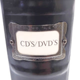 CD/DVD Storage Binder Case Holds Up 48 DVDs/CDs/Blu-Rays (Black) NEW