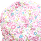 Jacadi Paris Floral Toddler Girl Summer Hat With Little Bow 12 Months