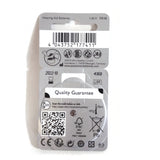 Power One Size 13 Hearing Aid Batteries P13 Wireless Approved Hg0% Pack of 54