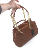 Women's Fashion Tote Shoulder Bag Purse Wallet HandBag Brown