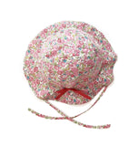 Jacadi Paris Floral Toddler Girl Summer Hat With Little Bow 12 Months