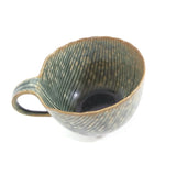 Kotobuki Ceramic Leaf Green Tea Cup NEW No Tag
