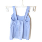 Baby Girl Summer Top Infant Girls Sleeveless Summer Dress Shirt Light Blue 4M