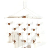 Handmade Ceramic Wind Chimes Wind Bells Garden Chime Hanging Bell Deco Vintage