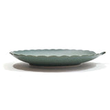Kotobuki Ceramic Green Tray Dip Dish Bowl NEW