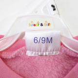 Baby Girl Sleepwear, 6/9 Months, One Piece, Sweet & Soft, Pink-   New