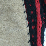 Women Crochet Knit Wool Slipper Boots Handmade House Shoes Indoor Booties
