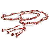 Collar de Shango/Shango Necklace Santeria Lucumi Yoruba Shamanic 39" Vintage