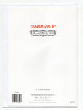 Lot of 2 Trader Joe's Blank Greeting Cards New Unused In Plastic