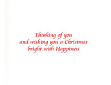 Christmas Greeting Card Snowman Snow Man Family Holiday Seasons Wishes Card Gift