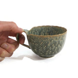 Kotobuki Ceramic Leaf Green Tea Cup NEW No Tag