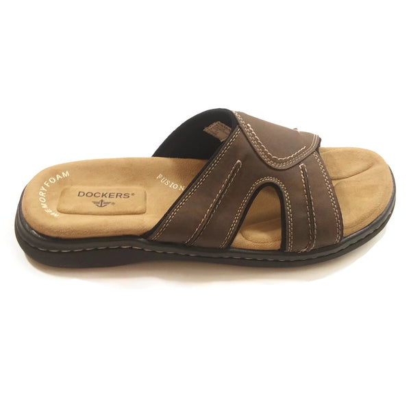 Dockers Men's Fashion Sunland Casual Comfort Outdoor Slip-on Slide Sandal  Shoe