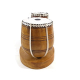 Indian Handicraft Miniature Eastern Musical Instrument Wooden Tabla & Bhaya Vint